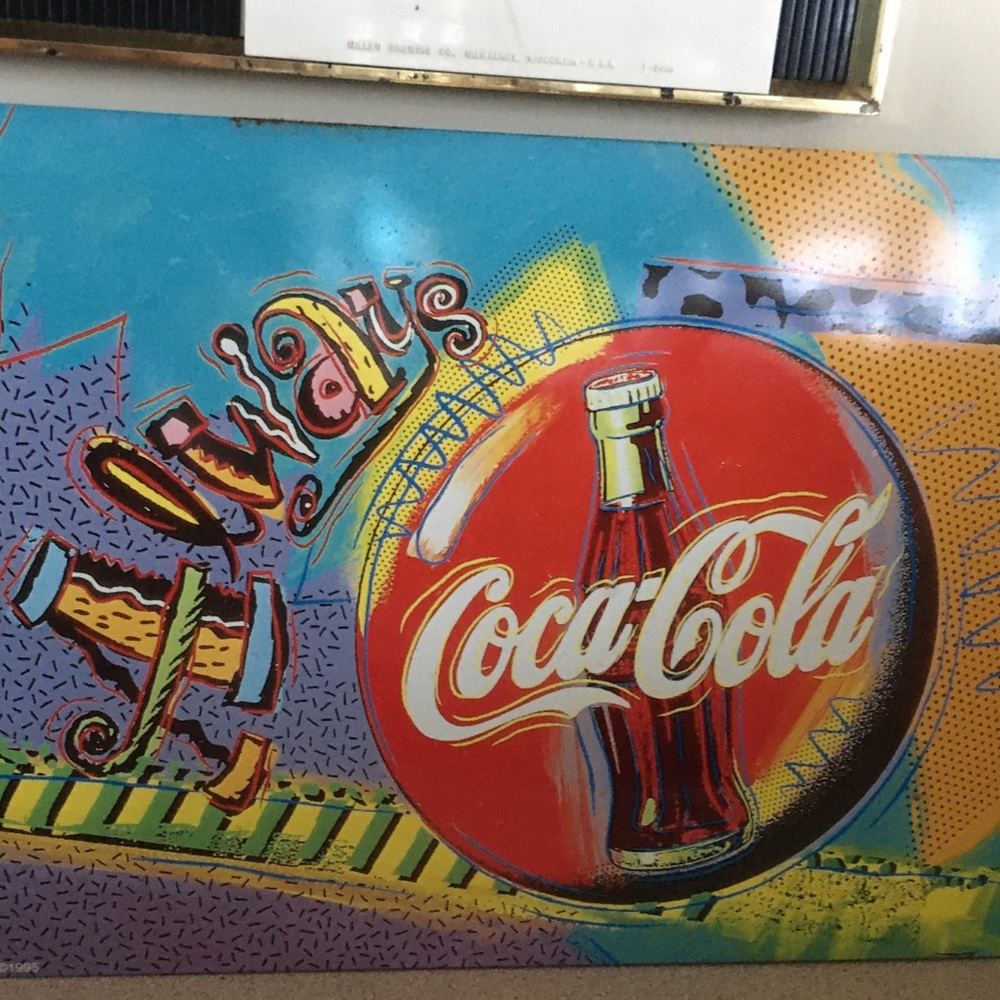 Always Coca-Cola sign. Vintage